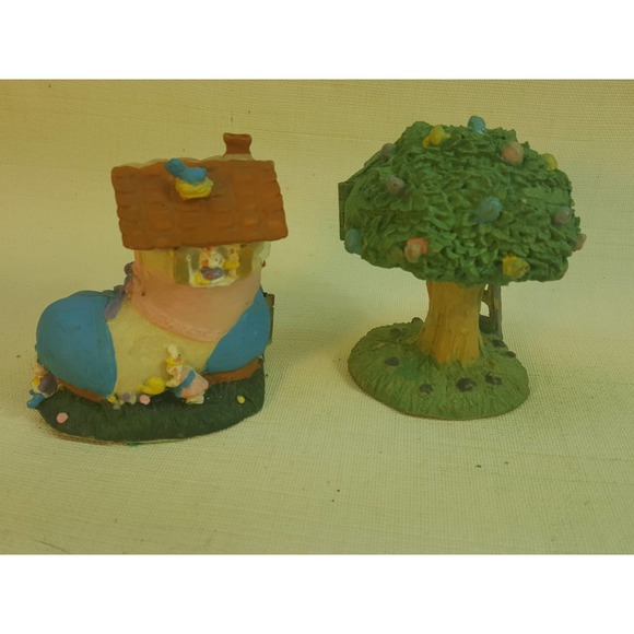 Shoe and Tree Easter figures hidden homes KE269 - Picture 3 of 9